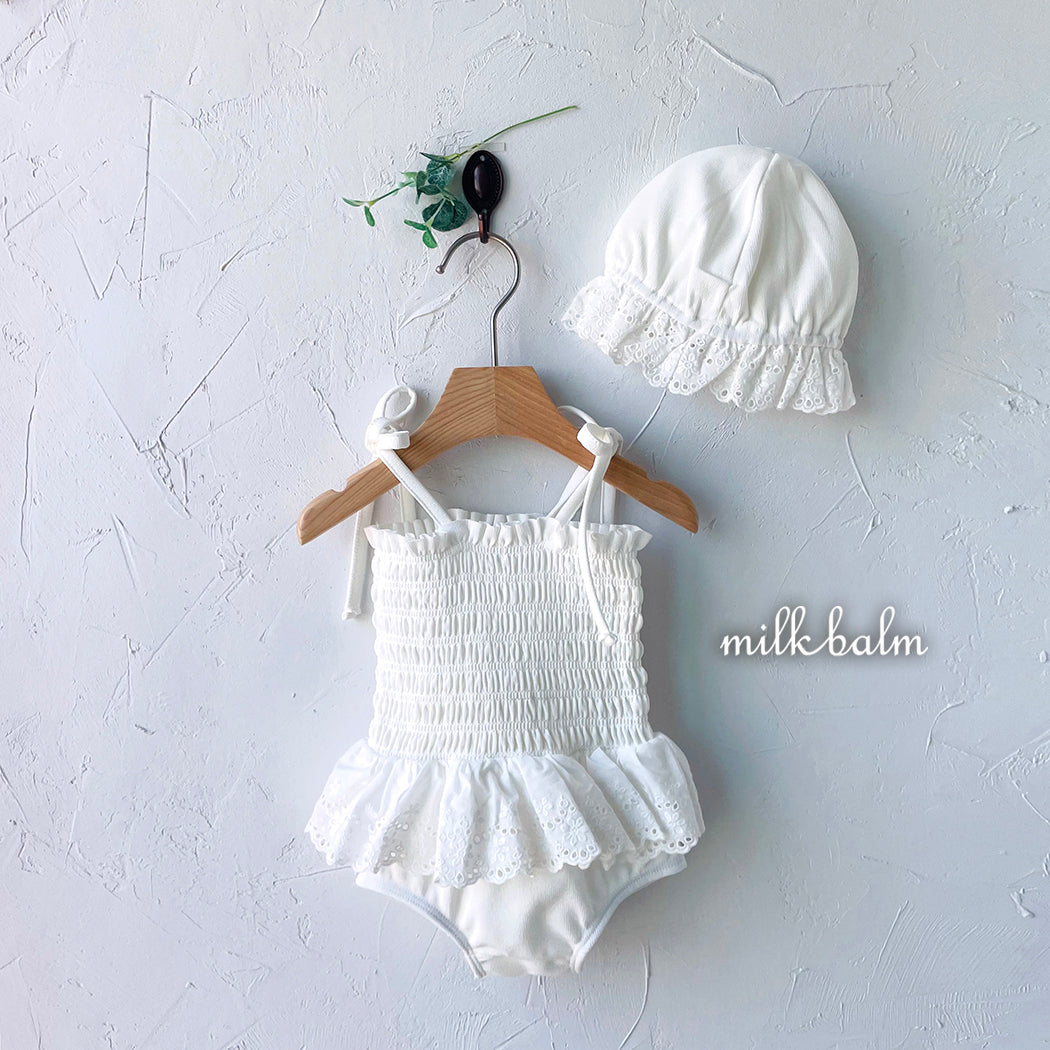 韓國童裝 25夏 | MK25203 LACE SWIMSUIT (BABY & KIDS)