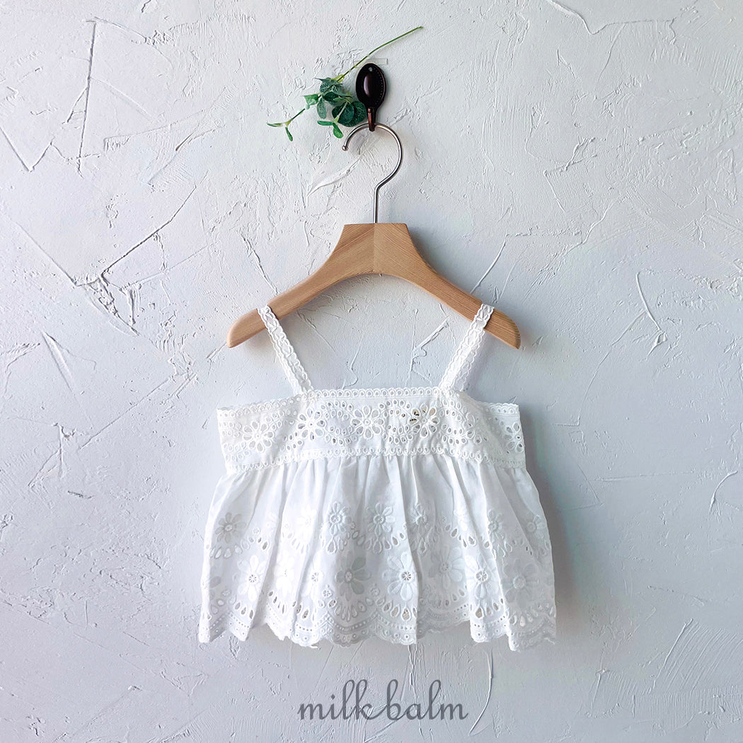 韓國童裝 25夏 | MK25221 KIDS LACE BLOUSE