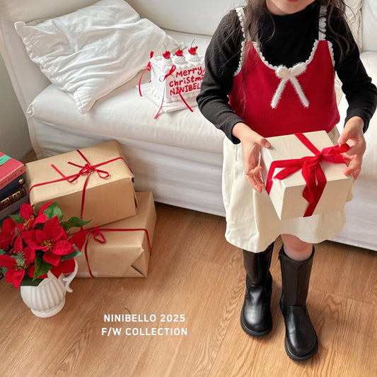 韓國童裝 25秋冬 | NB25401 1+1 Must have Tee