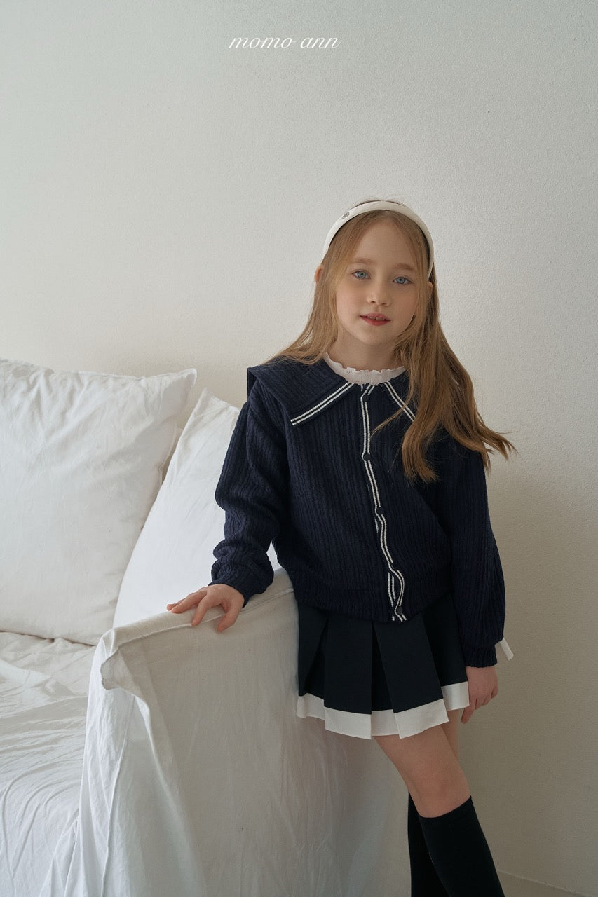 韓國童裝 26春| MN26124 Sailor Cardigan