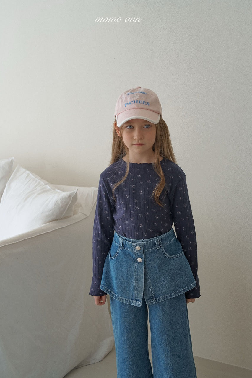 韓國童裝 26春| MN26123 Skirt Jeans