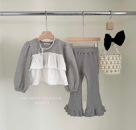 韓國童裝 26春 | ME26118 Cancan Blouse