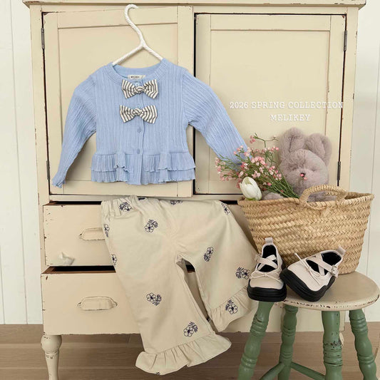 韓國童裝 26春 | ME26145 Ribbon (Pair)