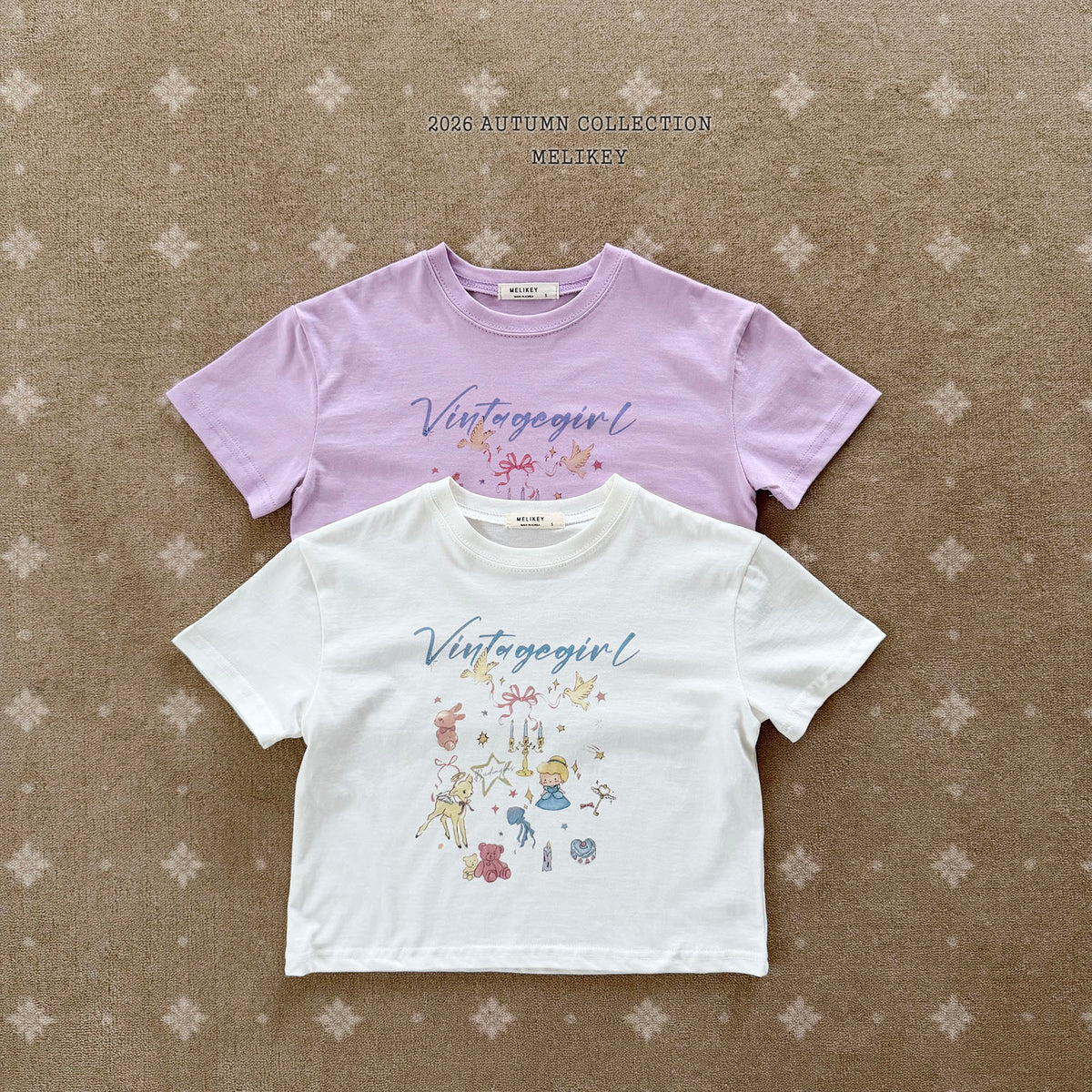 韓國童裝 26秋| ME02 Variety T-shirt 上衣 (80-140)