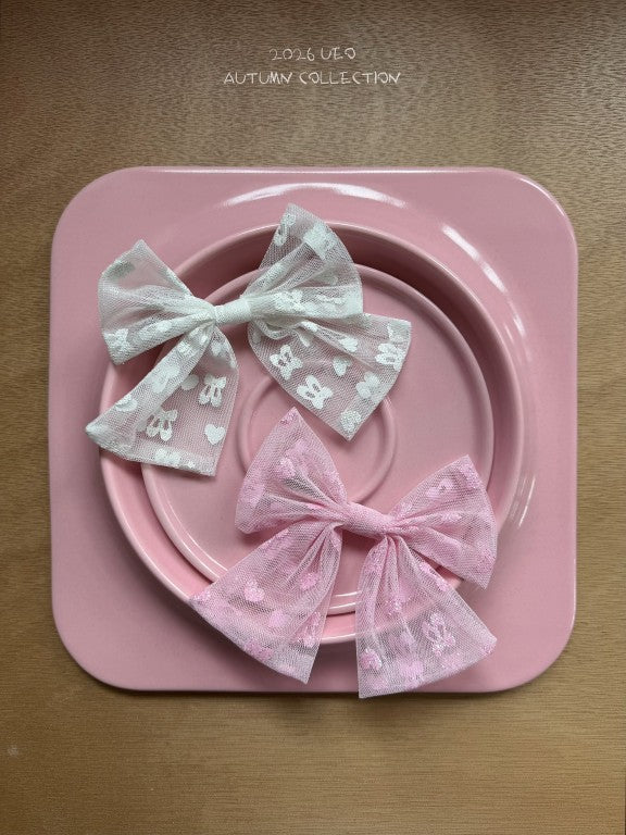 韓國童裝 26秋| UE25 Baby Ribbon Pin 髮夾 (Free Size)
