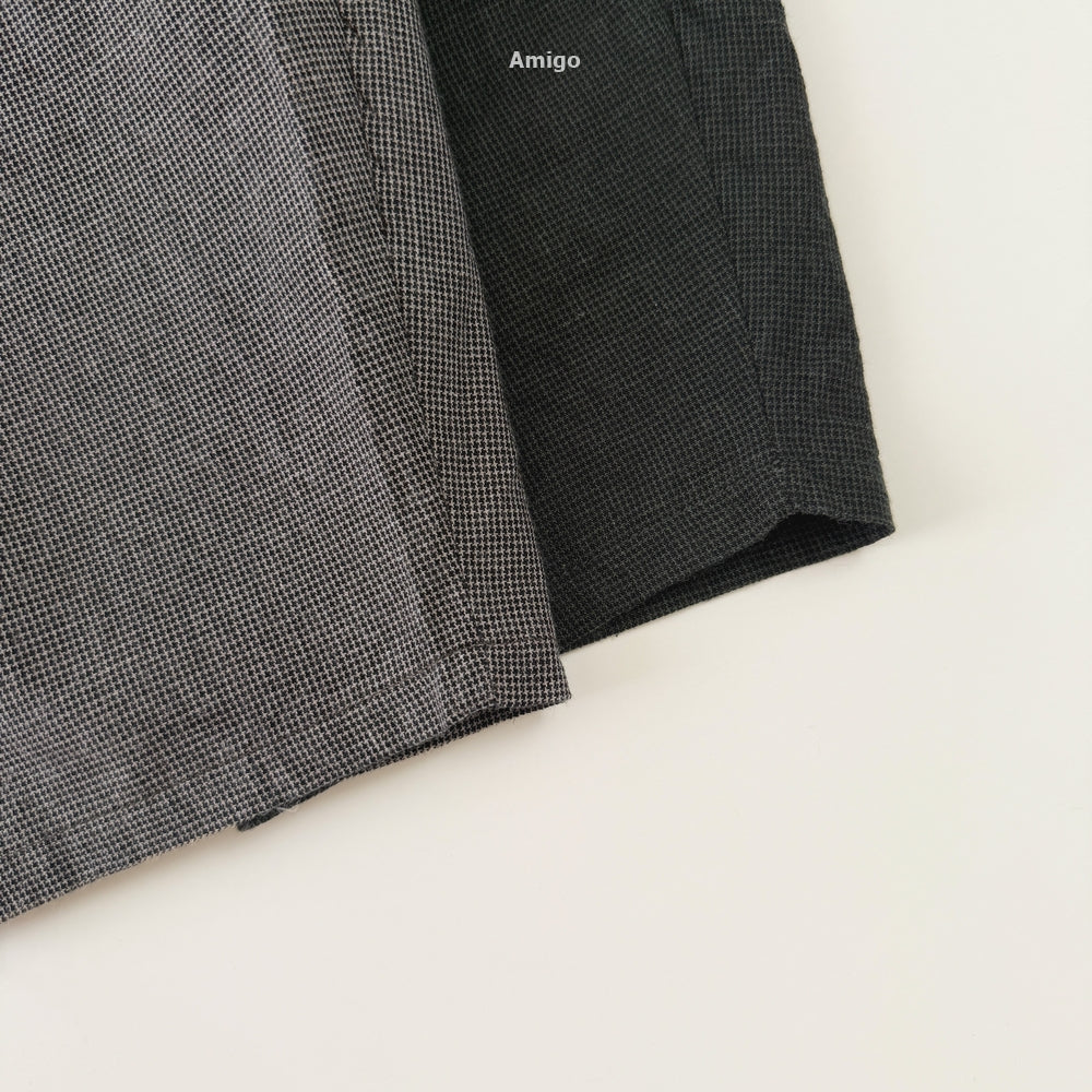 韓國童裝 26秋| AM40 Gingham Check Pants 長褲 (80-120)