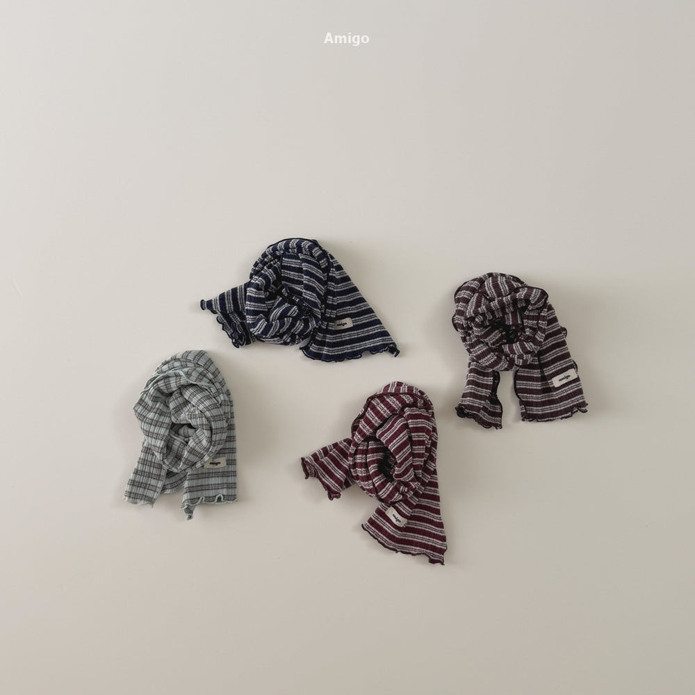 韓國童裝 26秋| AM45 Barcode Muffler 圍巾 (FREE)