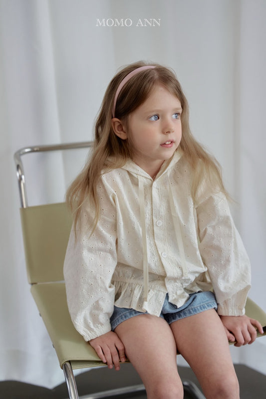 韓國童裝 26夏| MN21 Vanilla Hood Tee 香草連帽T恤 (90-140cm)