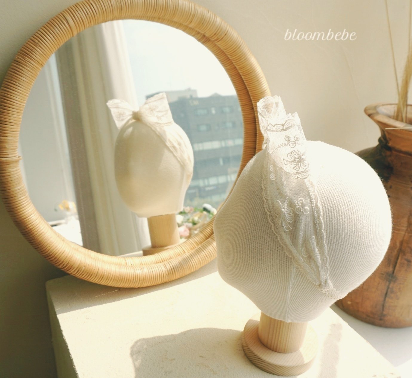 現貨▷ 韓國童裝 | 髮帶 Lace Ribbon Hairband 蝴蝶結頭帶 - FLO | FLOWERKKOCH
