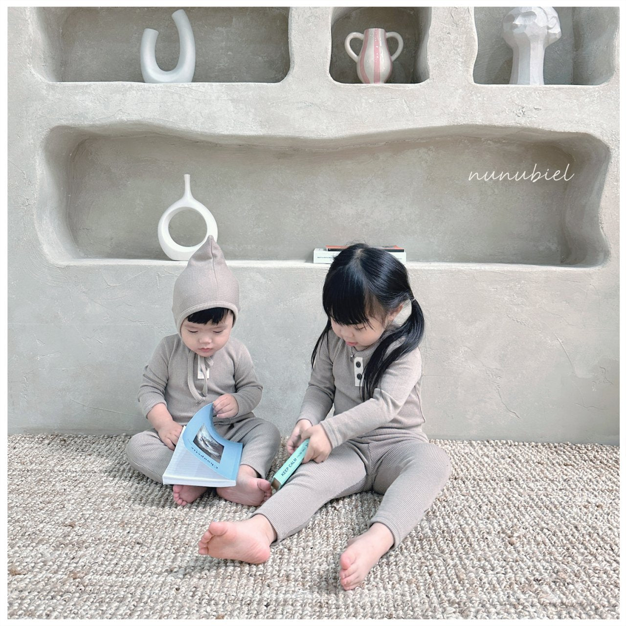 韓國童裝 | 居家服 睡衣 Loze set (Kids) - FLO | FLOWERKKOCH
