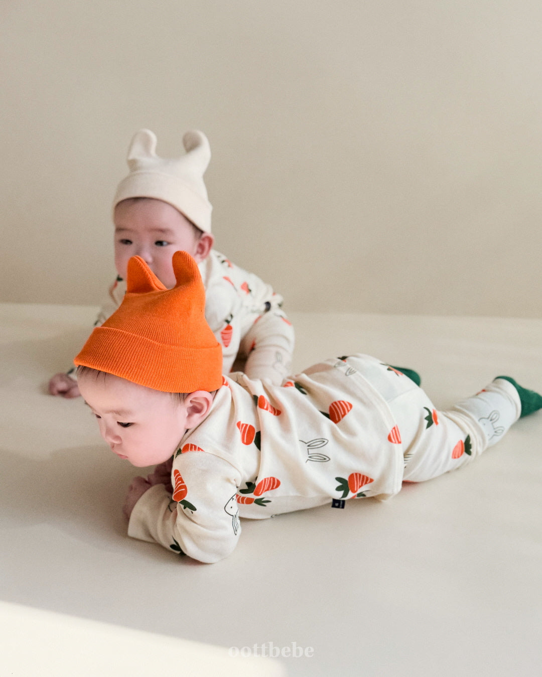 韓國童裝 | OT25113 Carrot Bunny Kids Homewear