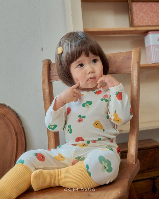 現貨▷ 韓國童裝 Oottbebe Yum Yum Top and Bottom Set