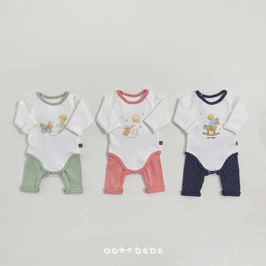 現貨▷ 韓國童裝 Oottbebe Fairy Tale Baby Suit + Legging Set