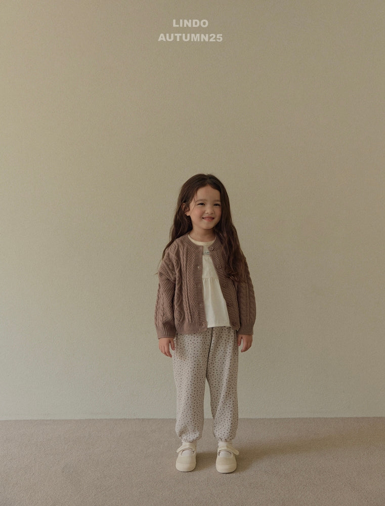 韓國童裝 25秋 | LD25305 Twisted Cardigan