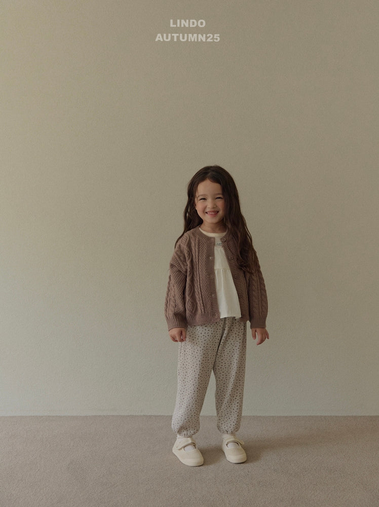 韓國童裝 25秋 | LD25305 Twisted Cardigan