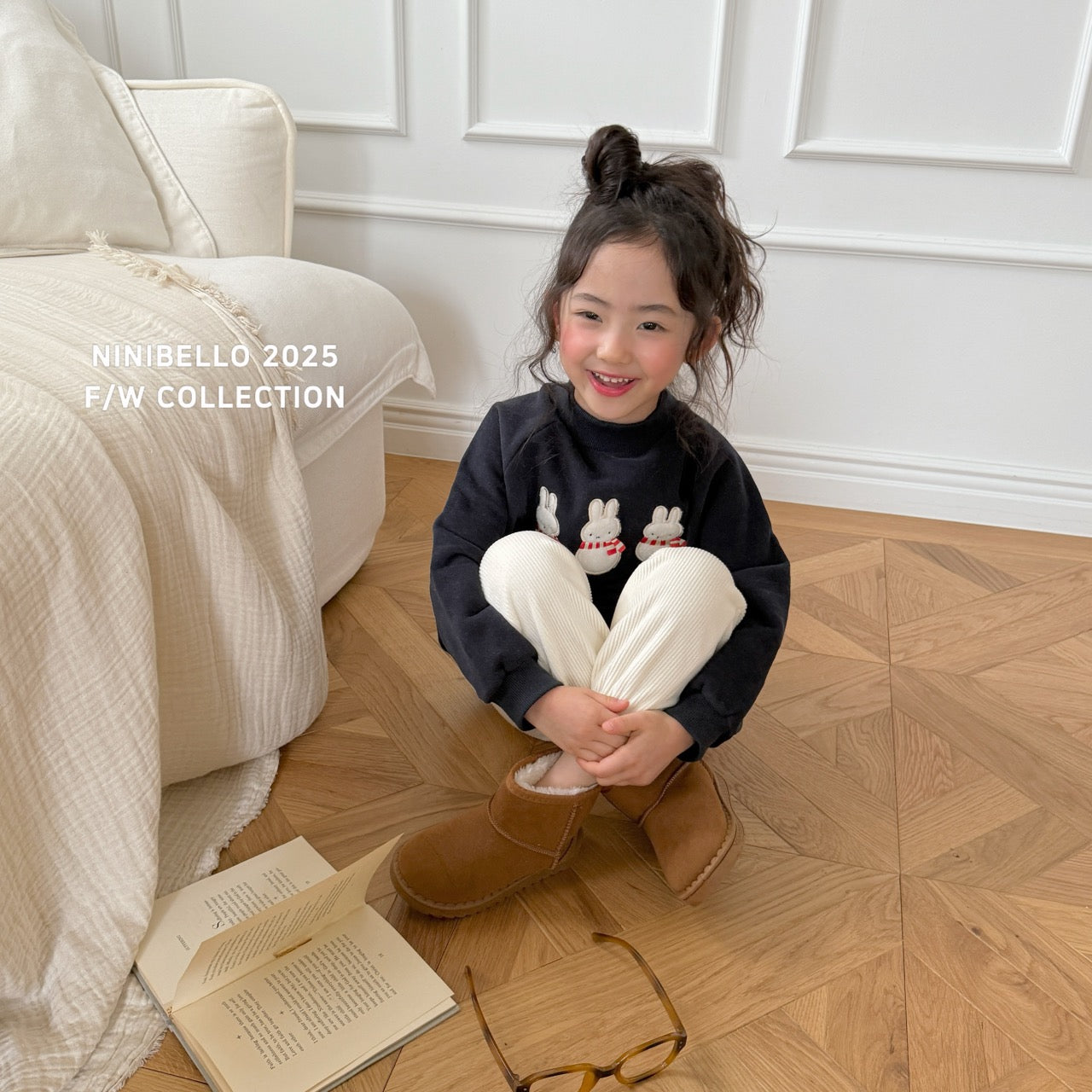 韓國童裝 25秋冬 | NB25406 Snowman MTM