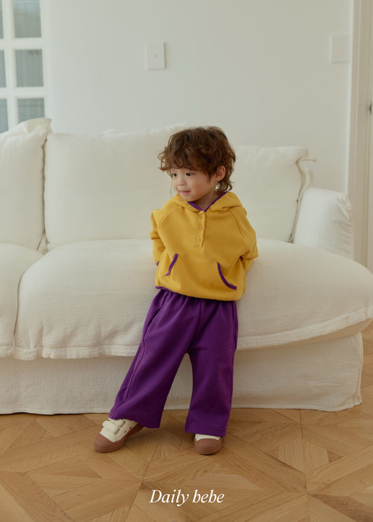 韓國童裝 26秋| DD01 Daily Wide Pants 長褲