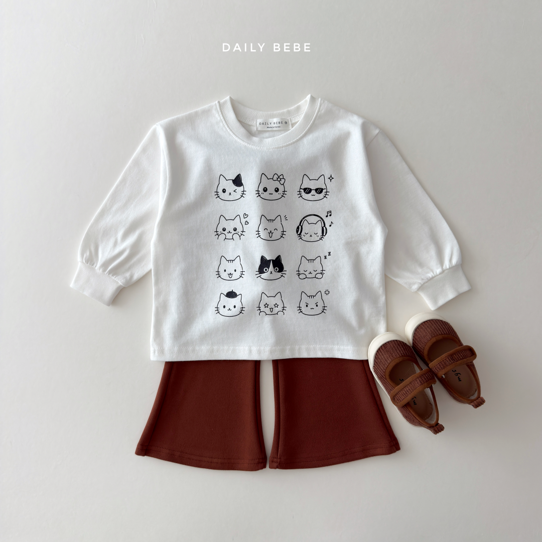 韓國童裝 26秋| DD17 Printed Cute Tee 上衣