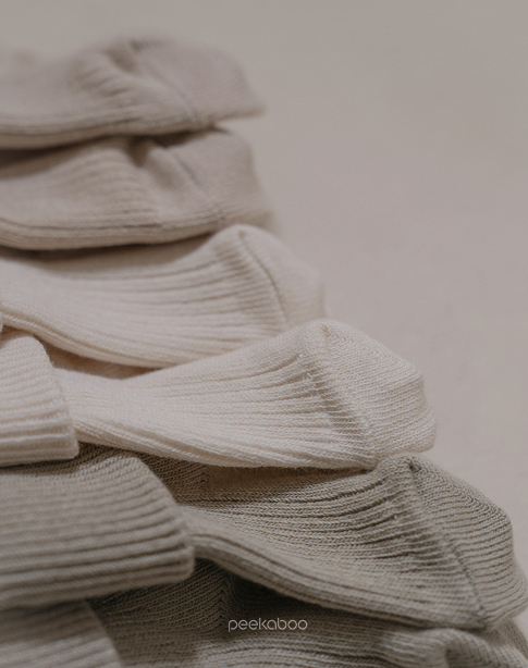 PEEKABOO 韓國正品 | PP25209 Newborn Socks Set of 3 (3對裝 有防滑)
