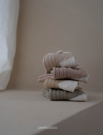 PEEKABOO 韓國正品 | PP25210 Palette Socks Set of 4