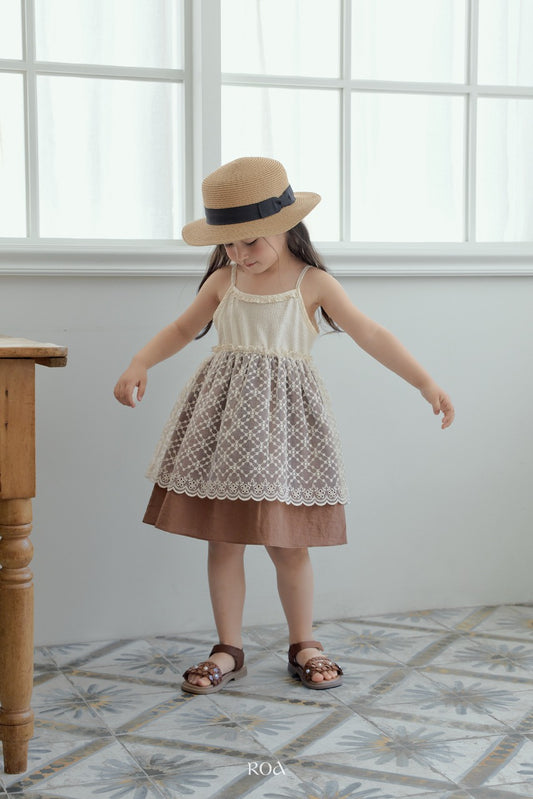 韓國童裝 26夏| RO11 Brownie Dress (90-120cm)