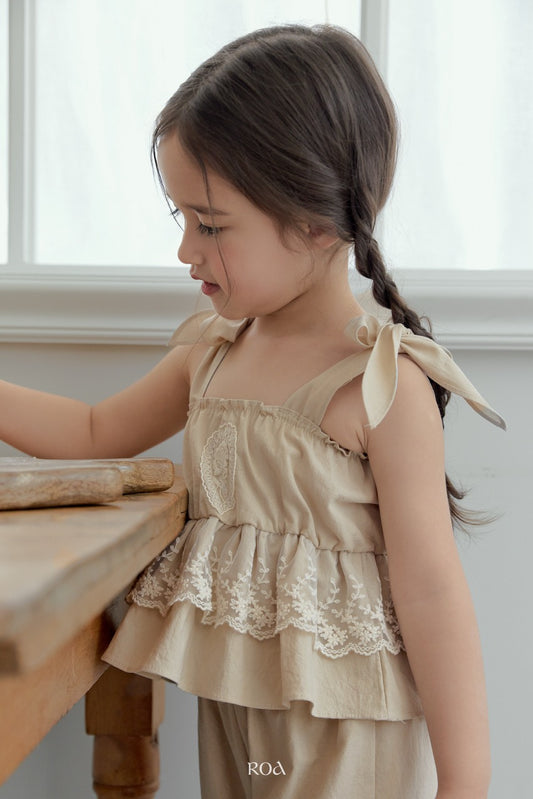 韓國童裝 26夏| RO15 Momo Blouse (90-120cm)
