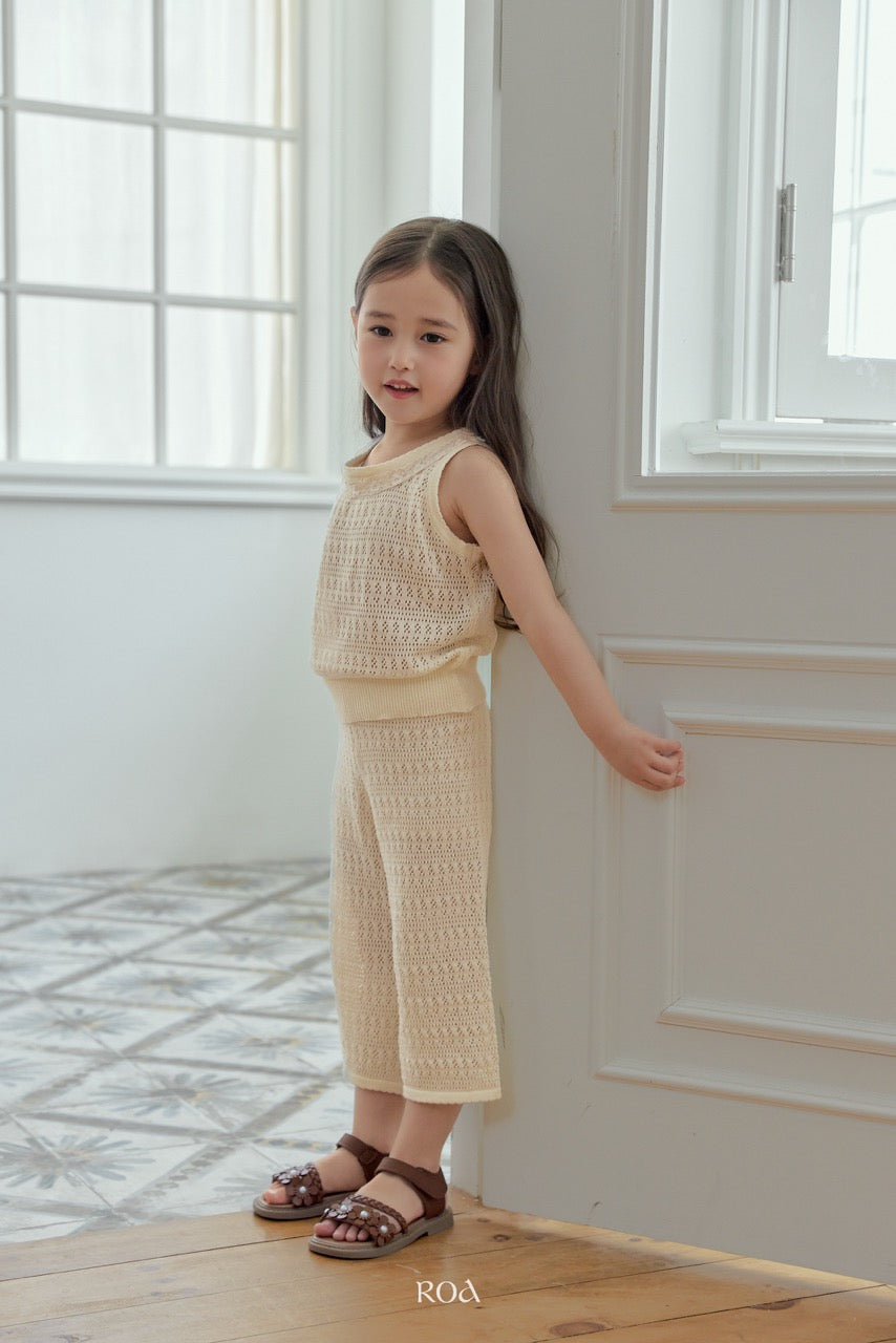 韓國童裝 26夏| RO05 Chouchou Knit Set (90-120cm)