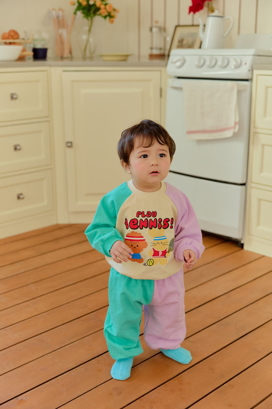 韓國童裝 26春 | SE09 冰淇淋套裝 (70~100cm)