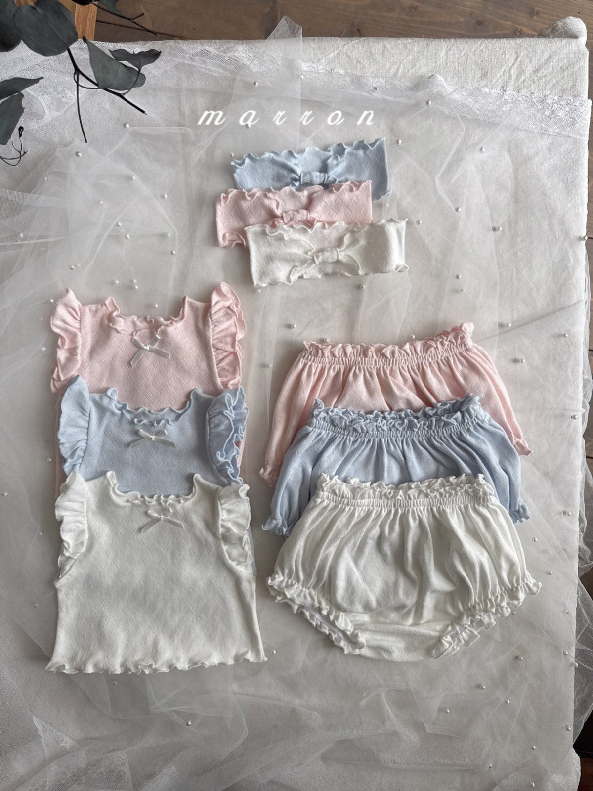 韓國童裝 25夏 | MA25250 Baby Set (3-set)
