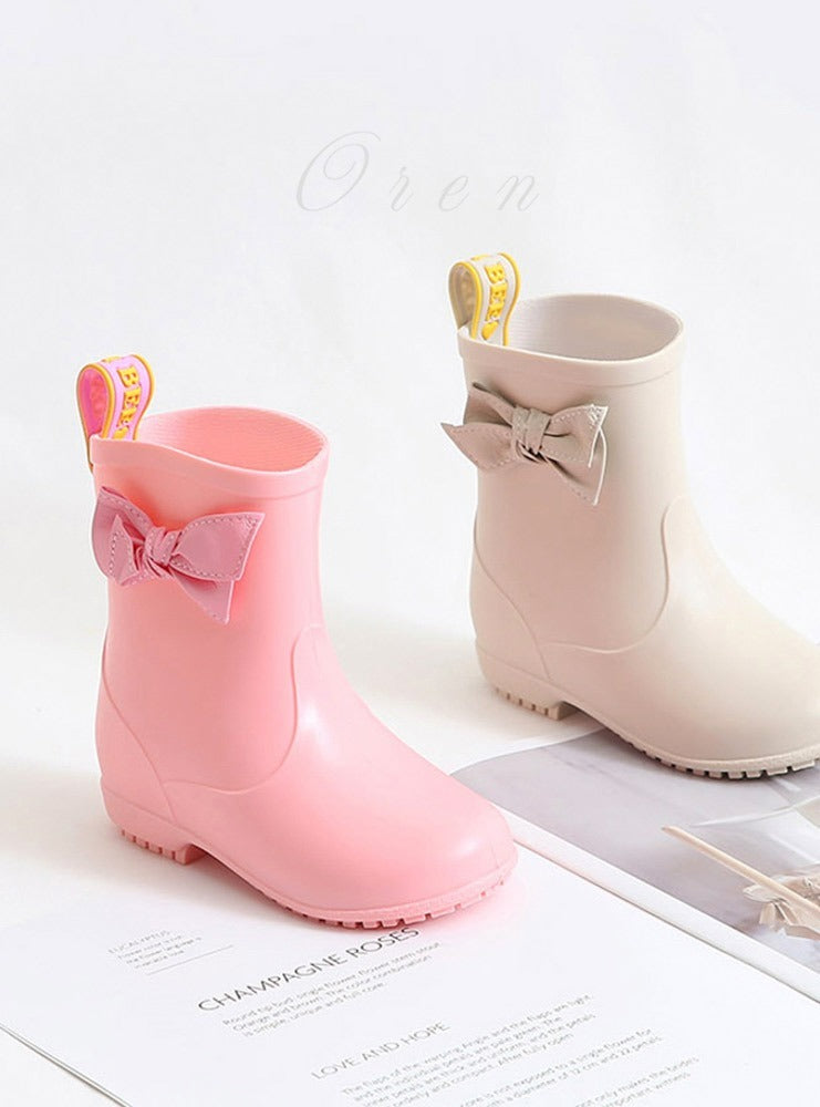 Rainbow Rain Boots - Ribbon 夏日雨天必備