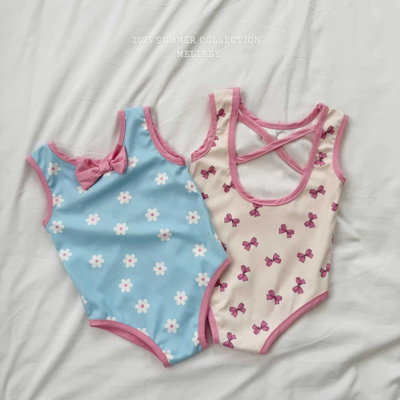 韓國童裝 Swimwear🩱🛟 Ribbon Swimsuit