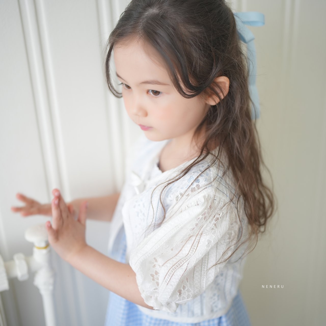 現貨▷ 韓國童裝 25夏 | NU25204 Lace Cardigan