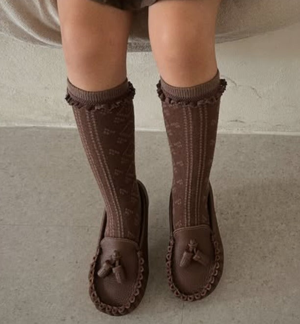 9月團) 韓國手工真皮鞋團 Loafer cappuccino