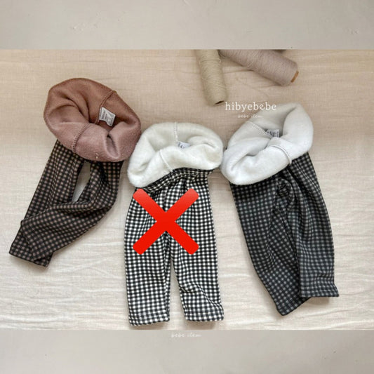 現貨▷ 韓國童裝 冬| Hibyebebe WARM WARM LEGGINGS 有毛 保暖極好