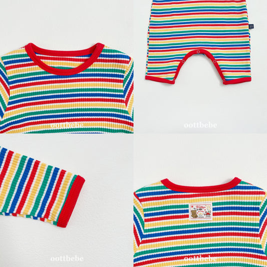 ้ๅ็ซฅ่ฃ | OT25334 OT Stripe Baby Suit