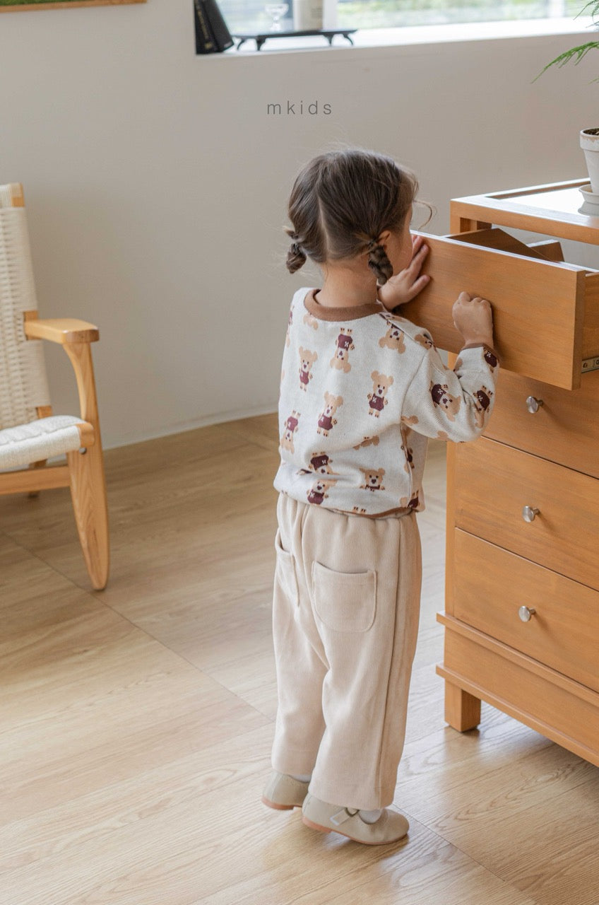 韓國童裝 25秋冬 | MD25458 Wide Pants