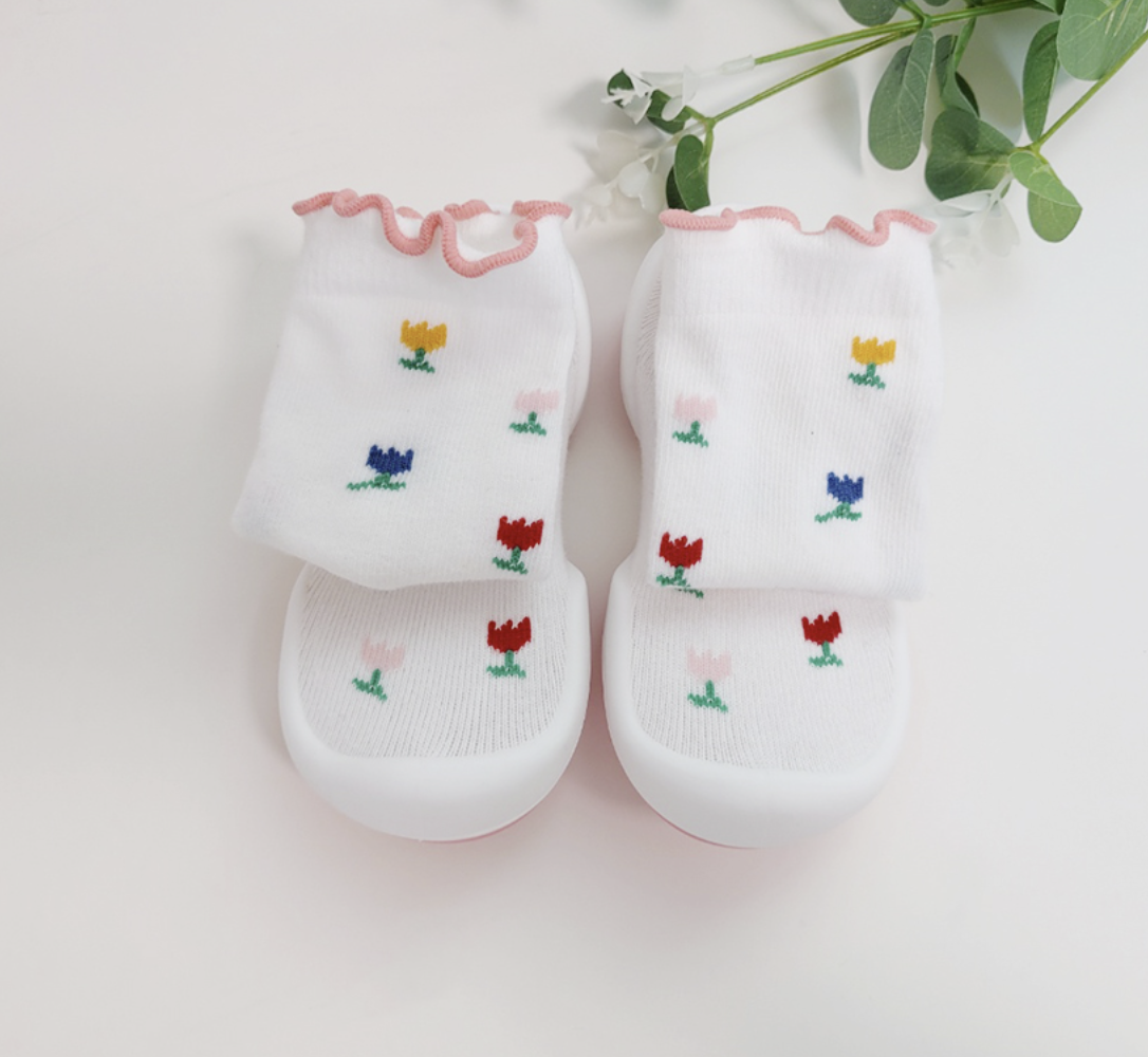 韓國襪子學步鞋 baby socks shoe | 銷量皇 長版學步鞋 - FLO | FLOWERKKOCH