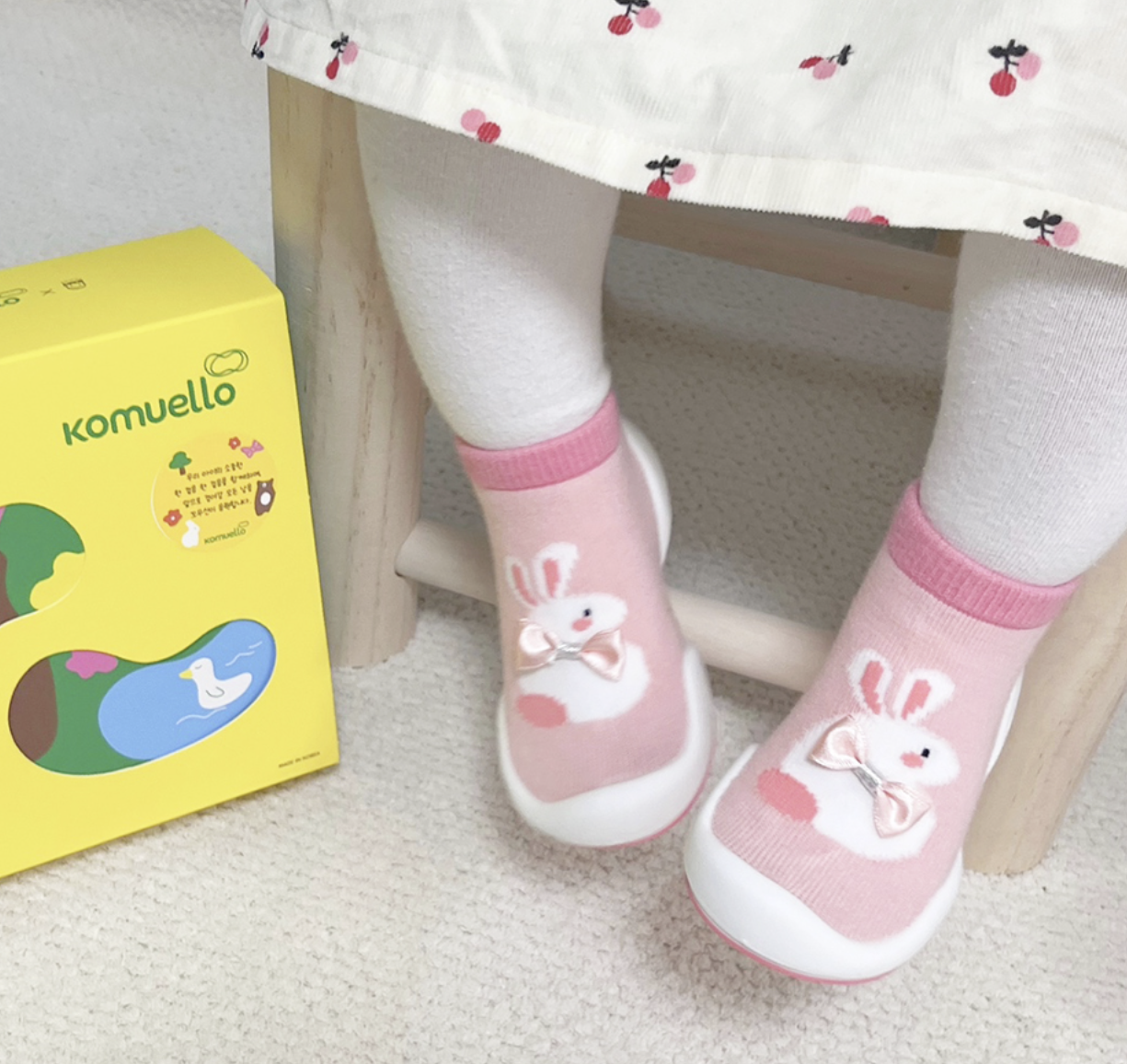 韓國襪子學步鞋 baby socks shoe | 24 新款兔兔學步鞋 - FLO | FLOWERKKOCH