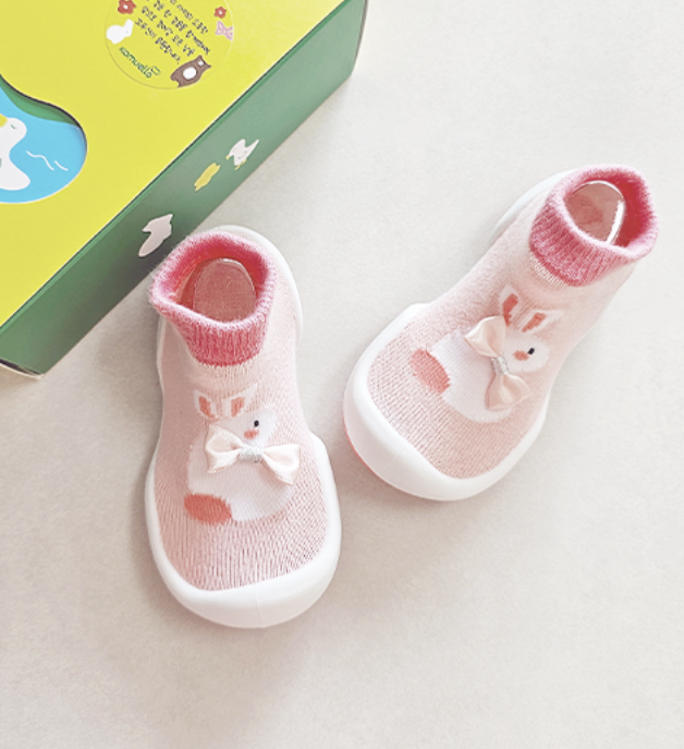 韓國襪子學步鞋 baby socks shoe | 24 新款兔兔學步鞋 - FLO | FLOWERKKOCH