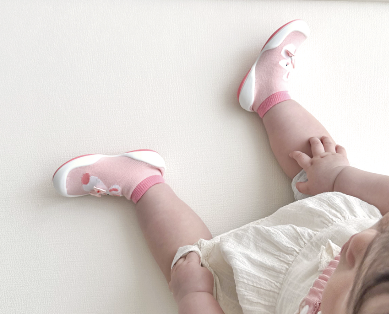 韓國襪子學步鞋 baby socks shoe | 24 新款兔兔學步鞋 - FLO | FLOWERKKOCH