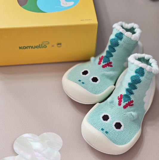 韓國襪子學步鞋 baby socks shoe | 24 Baby Dragon - FLO | FLOWERKKOCH
