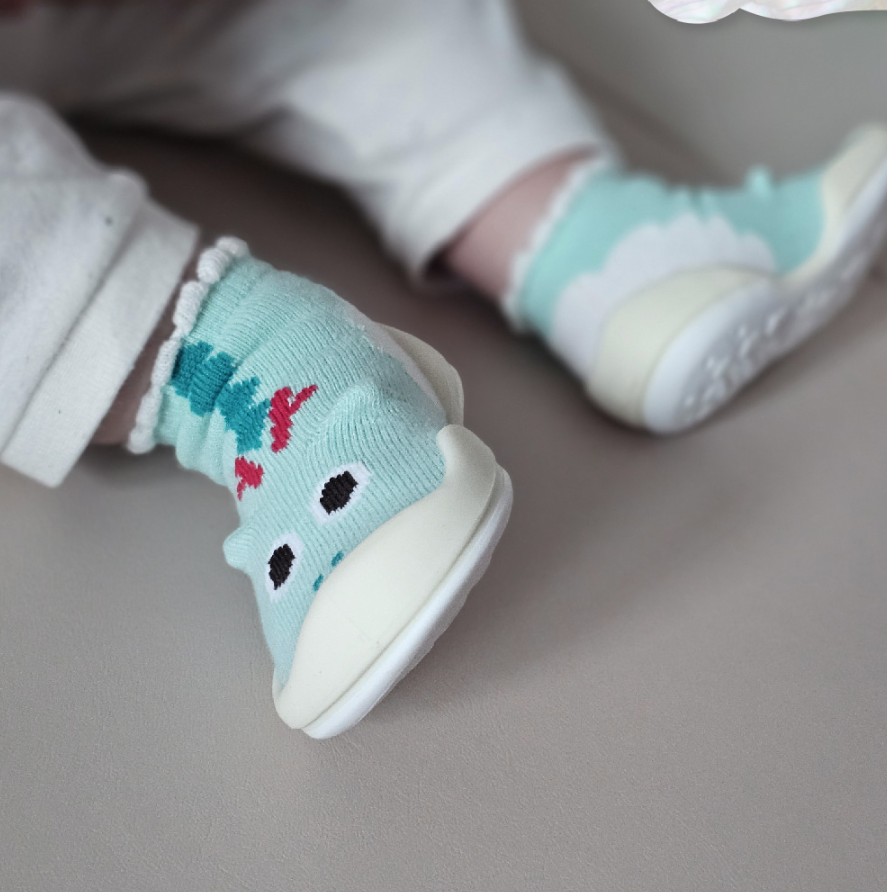 韓國襪子學步鞋 baby socks shoe | 24 Baby Dragon - FLO | FLOWERKKOCH
