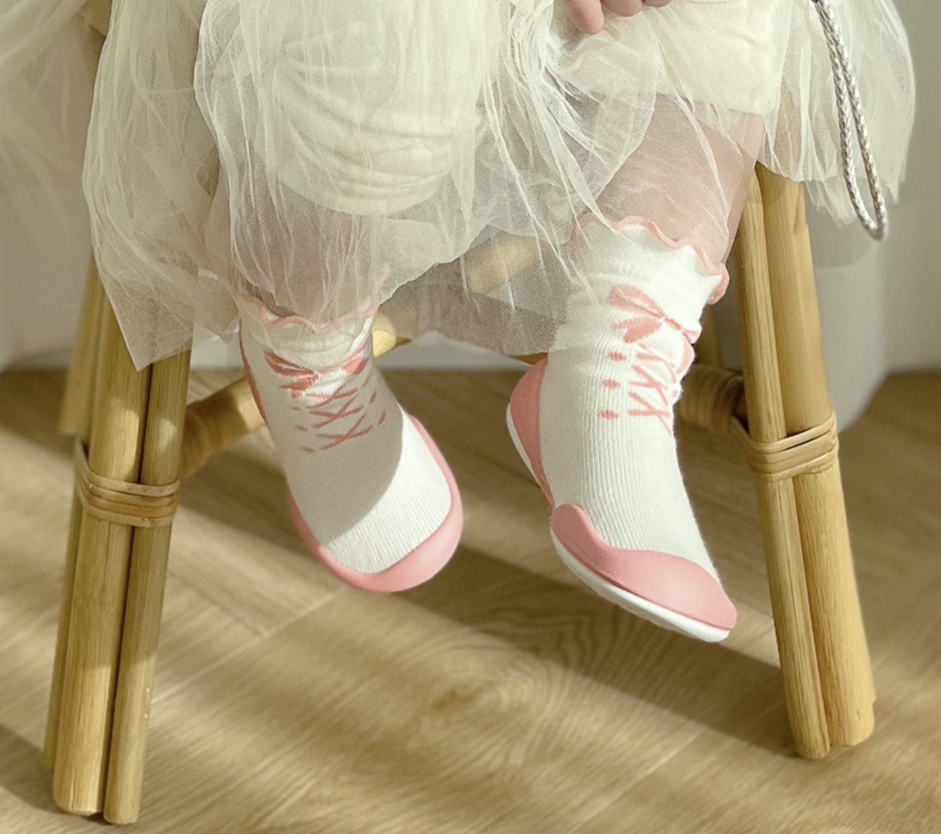 韓國襪子學步鞋 baby socks shoe | Ballet Girl學步鞋 - FLO | FLOWERKKOCH