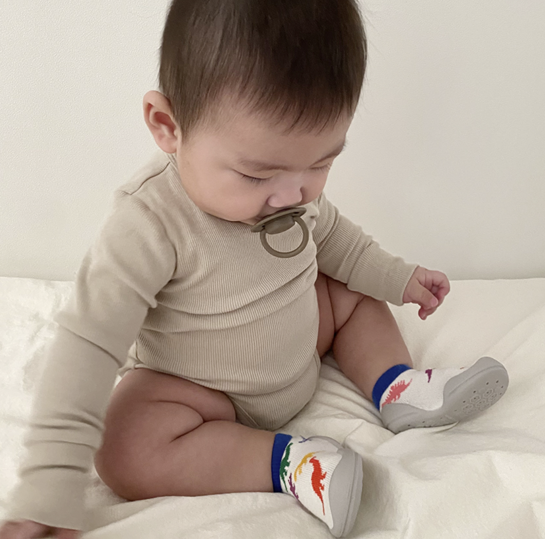 韓國襪子學步鞋 baby socks shoe | 銷量皇 Dino學步鞋 - FLO | FLOWERKKOCH