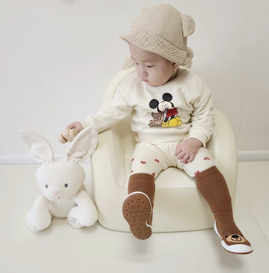 韓國襪子學步鞋 baby socks shoe | Long Bear Bear學步鞋 - FLO | FLOWERKKOCH