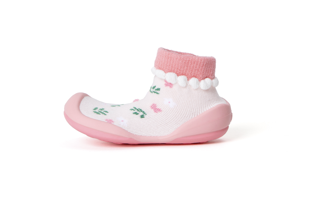 韓國襪子學步鞋 baby socks shoe | 銷量皇 Pink Garden學步鞋 - FLO | FLOWERKKOCH