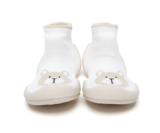 韓國襪子學步鞋 baby socks shoe | 銷量皇 白熊bearbear學步鞋 - FLO | FLOWERKKOCH