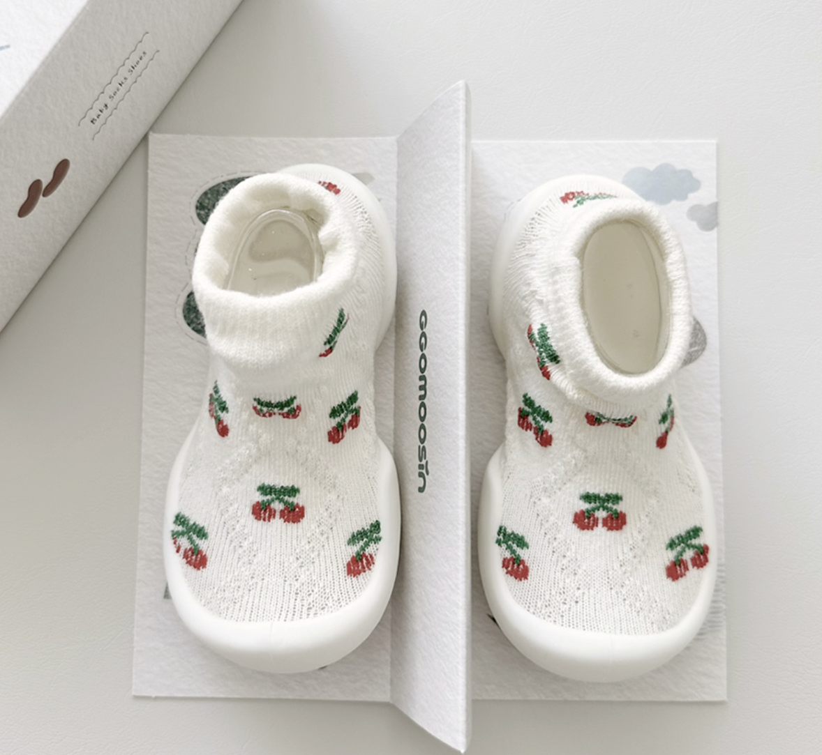 韓國襪子學步鞋 baby socks shoe | 銷量皇 cherry學步鞋 - FLO | FLOWERKKOCH