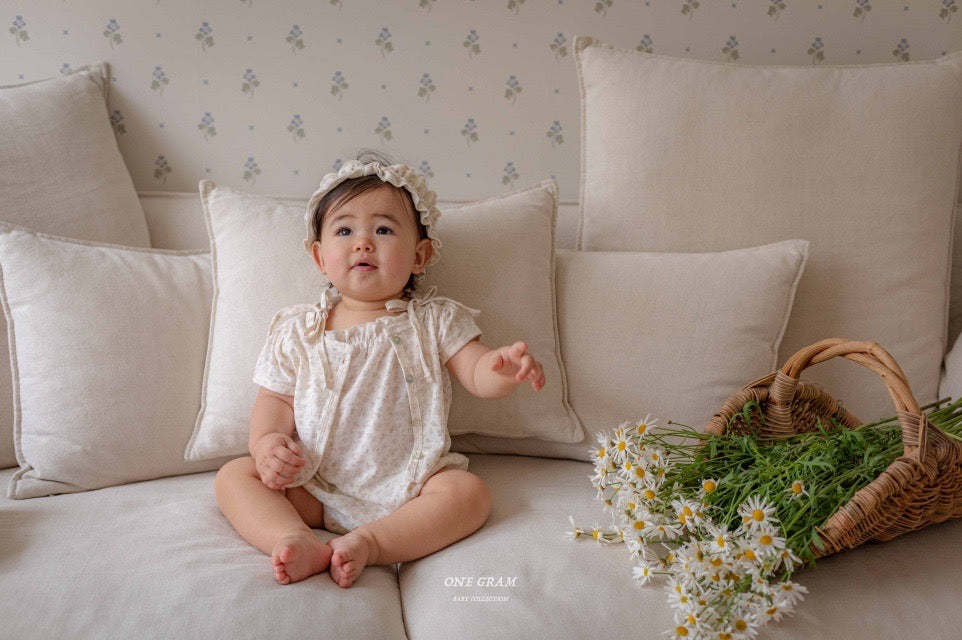 韓國童裝 25夏 | GR25211 BABY JENNA - BABY SUIT (SINGLE ITEM)