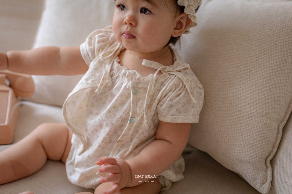 韓國童裝 25夏 | GR25211 BABY JENNA - BABY SUIT (SINGLE ITEM)